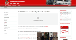 Desktop Screenshot of fw-hof.de